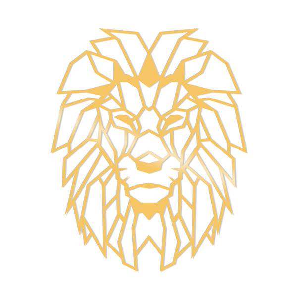 Decortie LION METAL DECOR - GOLD