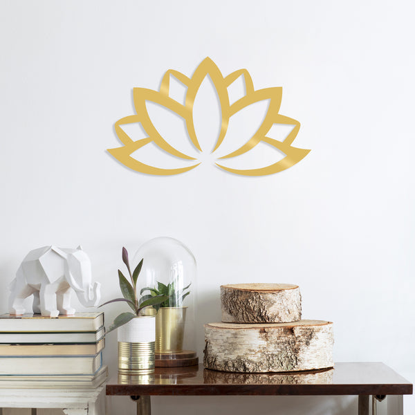 decortie LOTUS FLOWER 2 - GOLD
