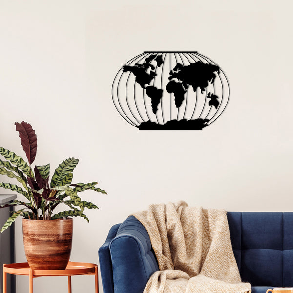 decortie Meridian Metal Wall Art