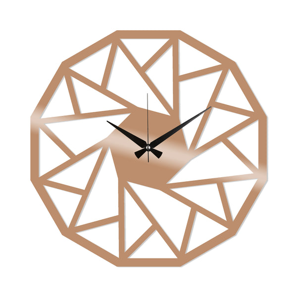 Decortie Metal Wall Clock 18 - Copper