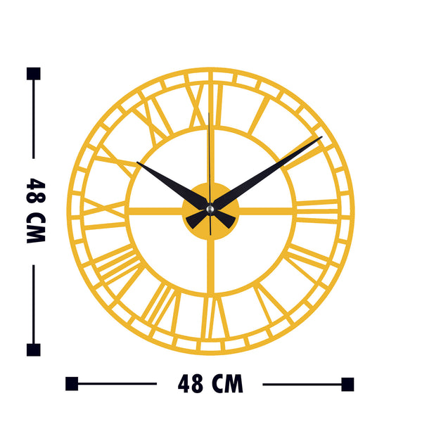 Decortie Metal Wall Clock 2 - Gold
