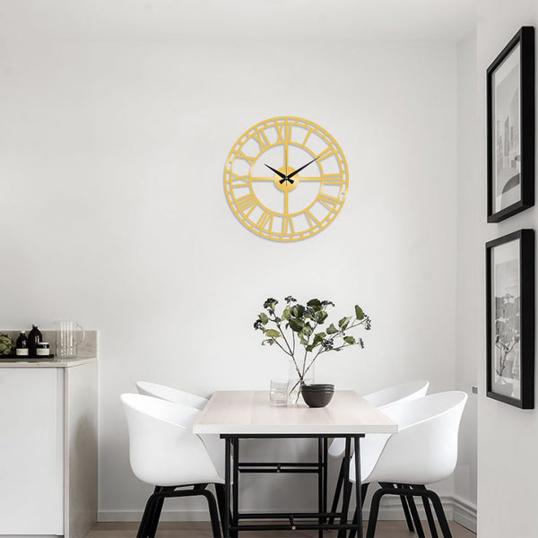 decortie Metal Wall Clock 2 - Gold