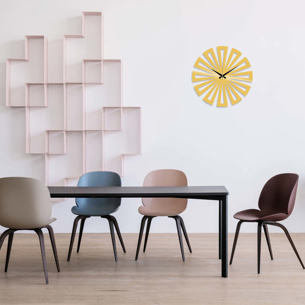 decortie Metal Wall Clock 7 - Gold