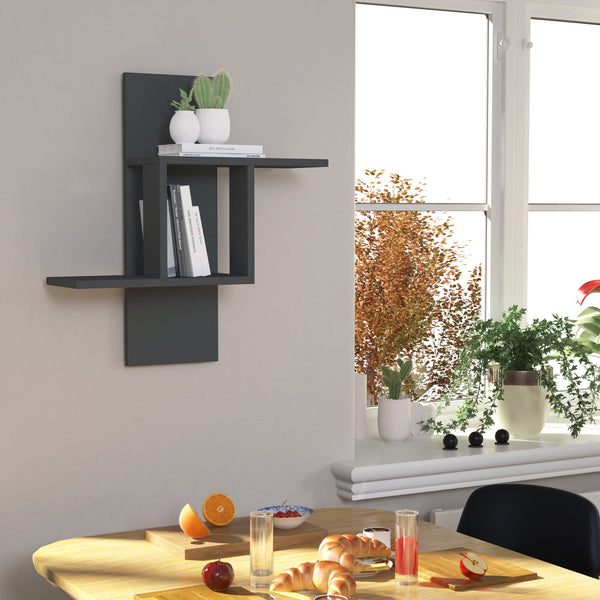 Decortie Mill Modern Floating Shelf 70cm Tall