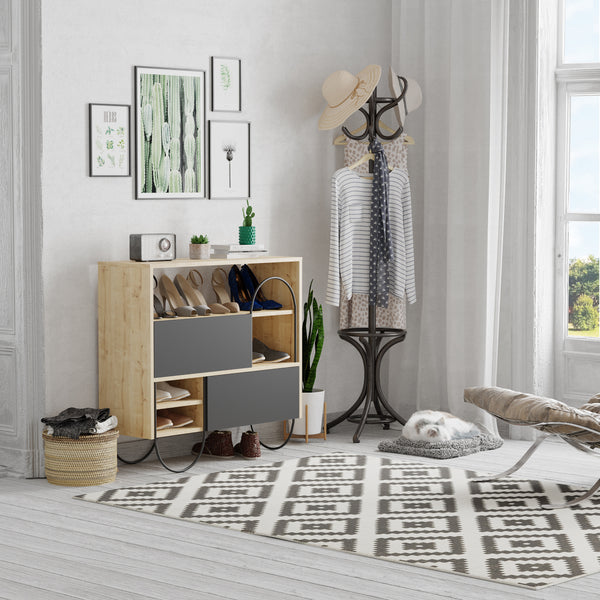 Decortie Norfolk Shoe Rack With Storage