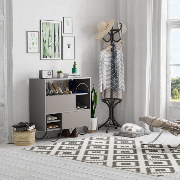 decortie Norfolk Shoe Rack With Storage