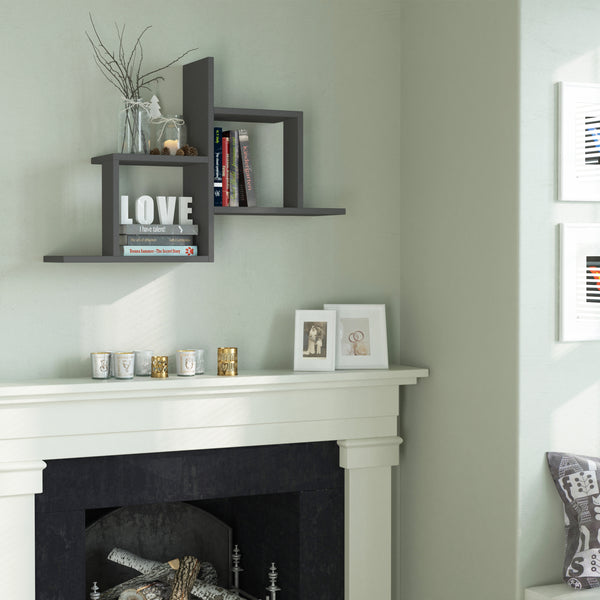 Decortie Olly Modern Floating Shelf 58cm Tall
