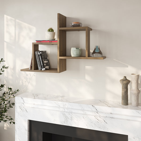 Decortie Olly Modern Floating Shelf 58cm Tall