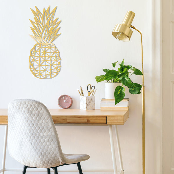 decortie PINEAPPLE METAL DECOR - GOLD