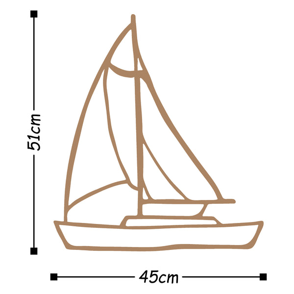 Decortie SAILBOAT - COPPER