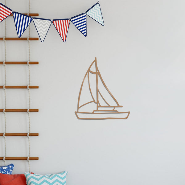decortie SAILBOAT - COPPER