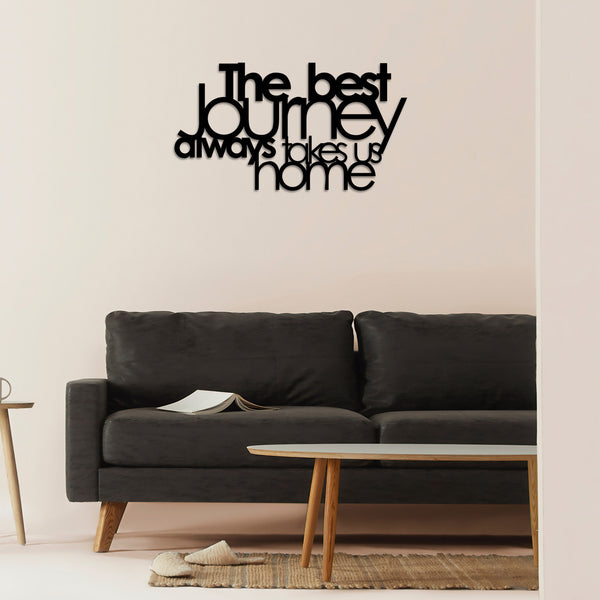 decortie THE BEST LOURNEY ALWAYS - BLACK