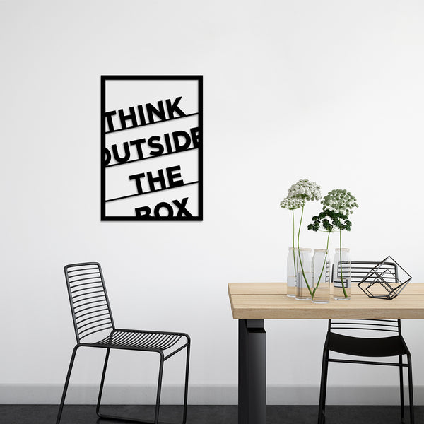 decortie THINK OUTSIDE THE BOX - BLACK