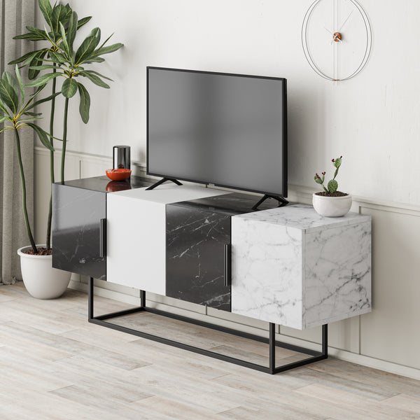 Decortie Tontini Modern TV Stand Multimedia Centre