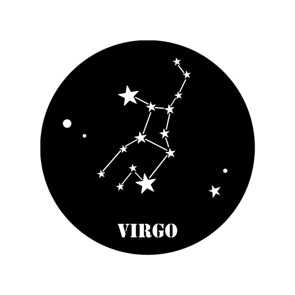 Decortie VIRGO HOROSCOPE - BLACK