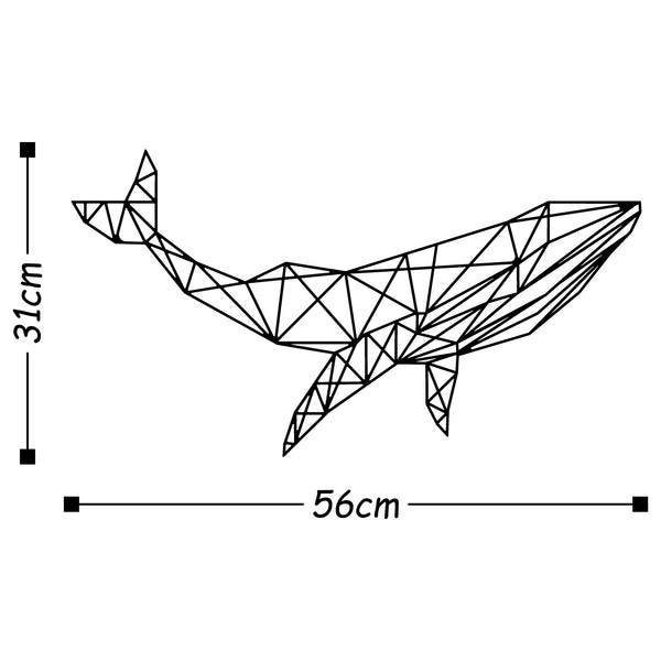Decortie WHALE 1 - BLACK