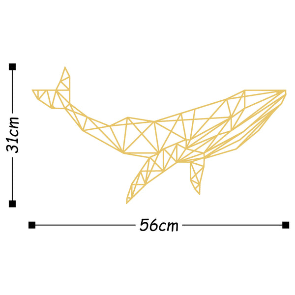 Decortie WHALE 1 - GOLD