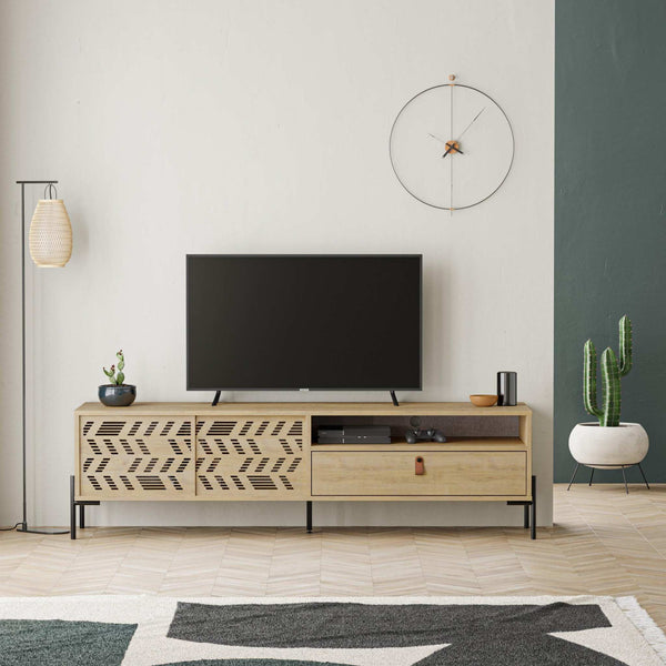 Decortie Dionysos Modern TV Stand Multimedia Stand TV Unit With Storage Cabinet 170cm