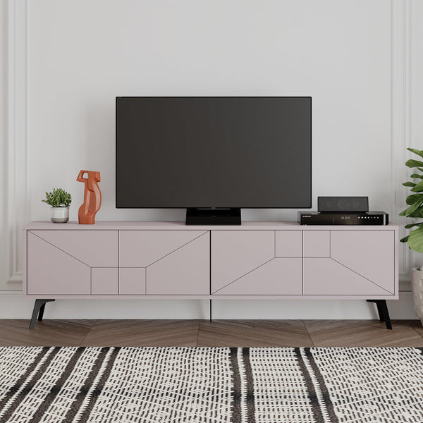 Decortie Dune Modern TV Stand With Storage Cabinet 180cm