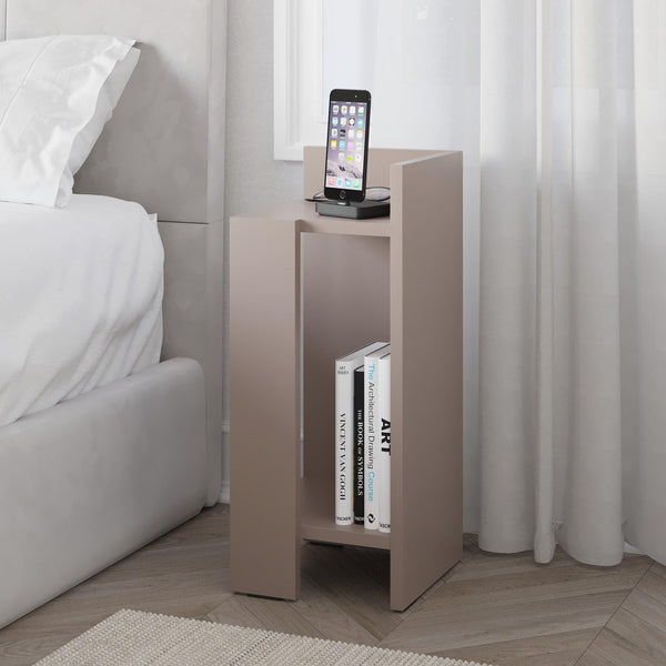 Decortie Elos Modern Bedside Table Right Module 25cm Narrow