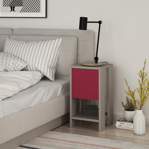 decortie Ema Modern Bedside Table Bedroom Furniture 30cm Width
