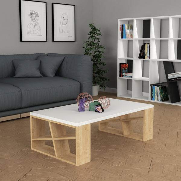 Decortie Honey Modern Coffee Table Multipurpose H 40cm