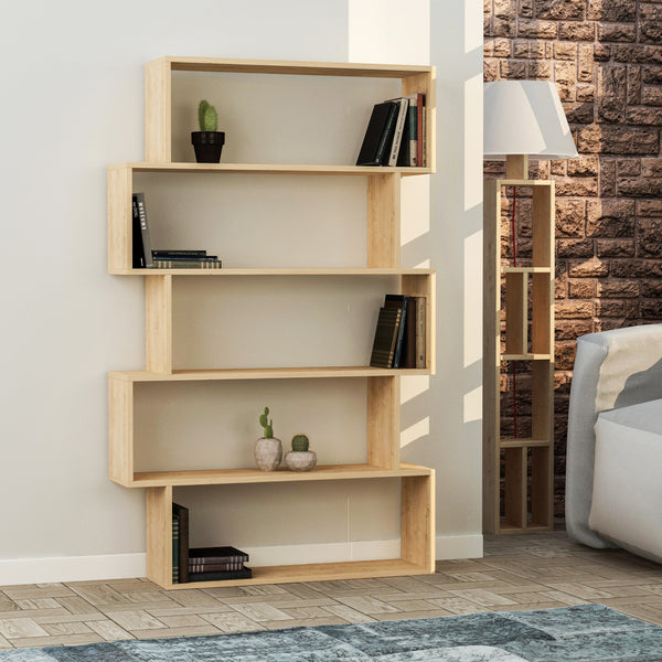 Decortie Kat Modern Bookcase Display Unit Tall 158cm