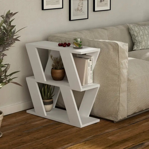 Decortie Lazena Modern Side Table Multipurpose H 55.4cm 3 Tier