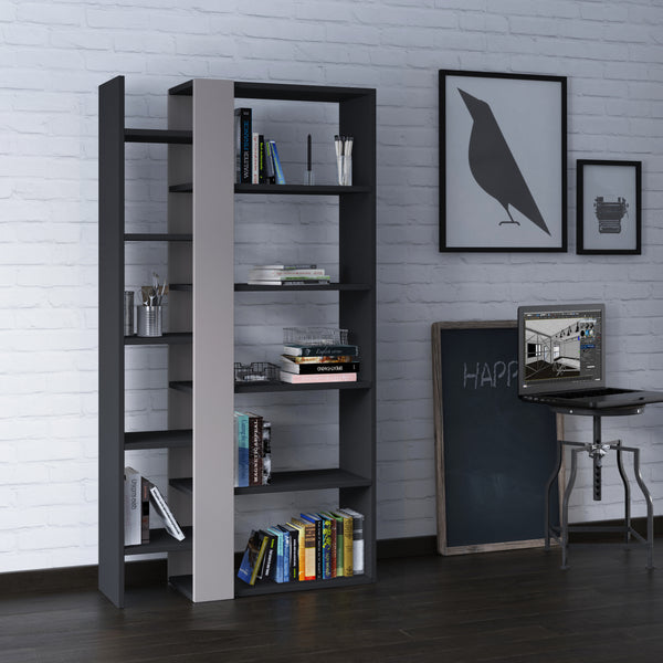Decortie Lift Modern Bookcase Display Unit Tall 150.5cm