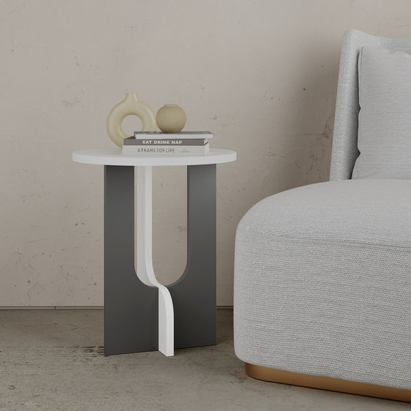 decortie Luna Modern Side Table Multipurpose With Creativeness H 47cm