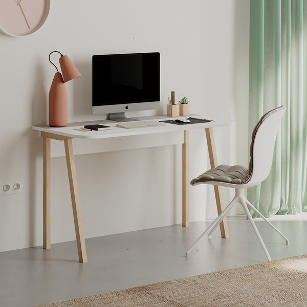 Decortie Luton Modern Desk Minimal And Contemporary Width 120cm
