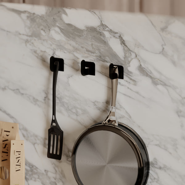 Decortie Luxa Modern Hook Multipurpose Versatile Metal Hanger Set Triple