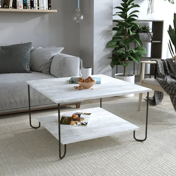 decortie Marbo Modern Coffee Table Multipurpose H 45cm