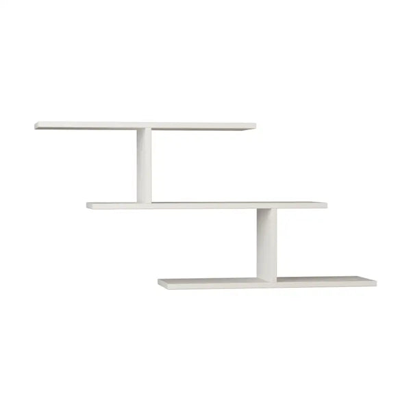 Decortie Misi Wall Mounted Modern Bookcase Display Unit W 104cm Wide