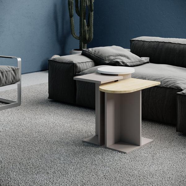 Decortie Mund Modern Side End Table Multipurpose With Creativeness H46cm