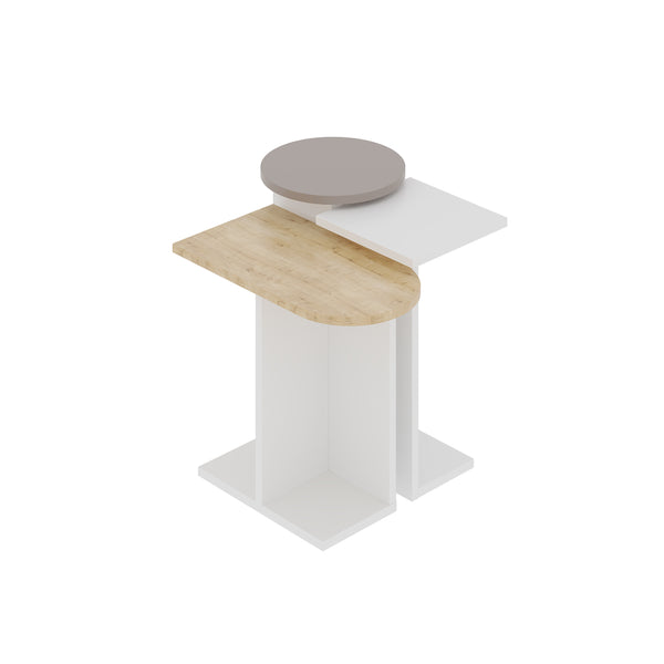Decortie Mund Modern Side End Table Multipurpose With Creativeness H46cm