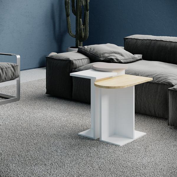 decortie Mund Modern Side End Table Multipurpose With Creativeness H46cm