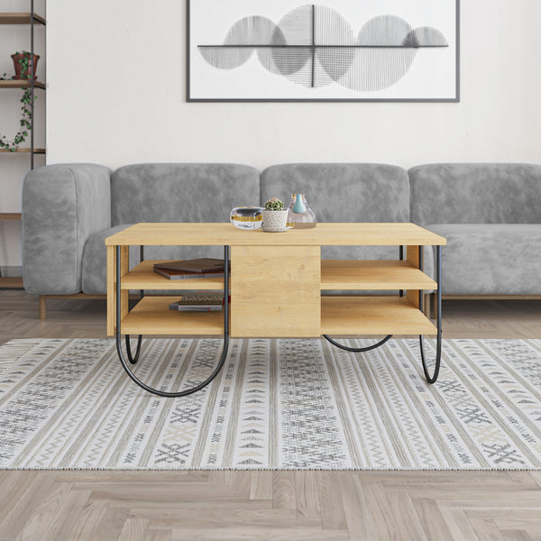 Decortie Norfolk Modern Coffee Table Multipurpose H 43.6cm