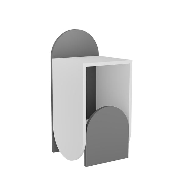 Decortie Nun Modern Bedside Table Bedroom Furniture Width 48cm