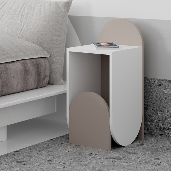 decortie Nun Modern Bedside Table Bedroom Furniture Width 48cm