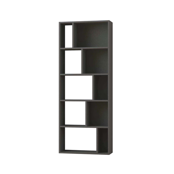 Decortie Onda Modern Bookcase Display Unit Tall 166cm