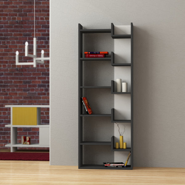 Decortie Oppa Modern Bookcase Display Unit Tall 162.4cm