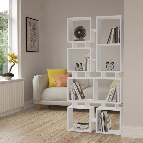Decortie Rail Modern Bookcase Display Unit No.1 Tall 166.5cm