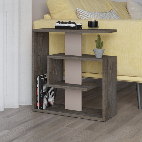 Decortie Saly Modern Side End Table Multipurpose With Creativeness H 57cm 3 Tier