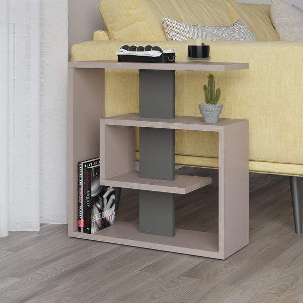 Decortie Saly Modern Side End Table Multipurpose With Creativeness H 57cm 3 Tier