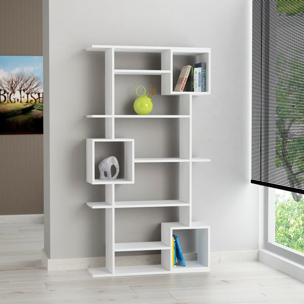 Decortie Soto Modern Bookcase Display Unit Tall 173cm
