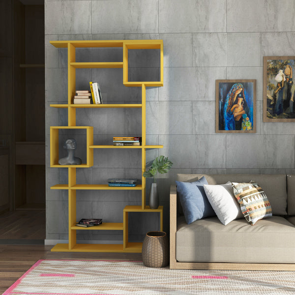 decortie Soto Modern Bookcase Display Unit Tall 173cm