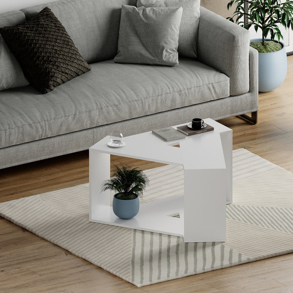 decortie Trio Modern Coffee Table Multipurpose H 52cm