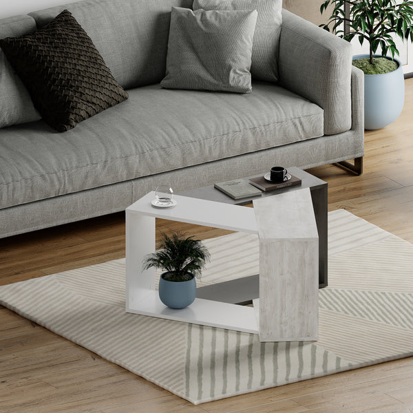 decortie Trio Modern Coffee Table Multipurpose H 52cm