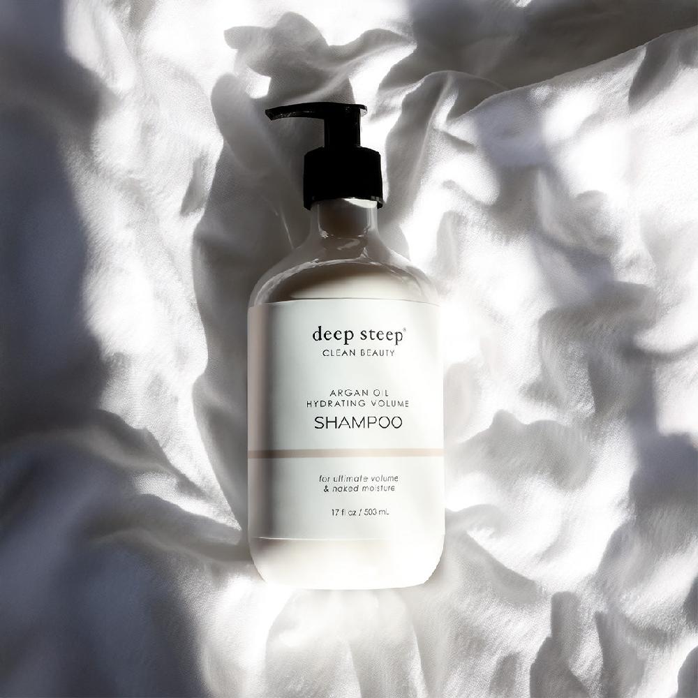 Deep Steep Argan Oil Hydrating Volume Shampoo
